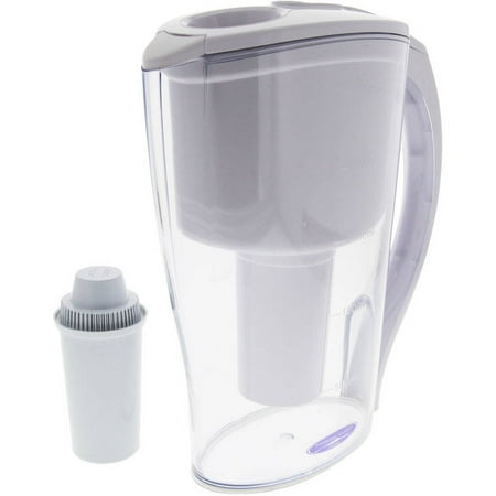 Crystal Quest CQE-PI-00600 Clear Water Filter Pitcher