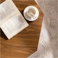 thumbnail image 6 of JERFIT 30.51 inch Octagon Coffee Table for Living Room, Walnut Finish MDF Top, Mid-Century Modern Accent Table for Bedroom, Office, 6 of 9