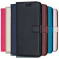 thumbnail image 2 of Funda de cuero de Color liso para Huawei P8, P9, P10, P20, P30, P40 Lite Pro 2017, P40Lite, P30lite, P20Lite, funda con tapa, bolsas con ranura para tarjetas, 2 of 5