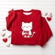thumbnail image 1 of Blusas y camisas de manga larga con cuello redondo Estampado para niños Estampado de manga larga Casual Suelto Forro polar para mayor calidez Sudadera con capucha de manga larga con cuello redondo par, 1 of 5