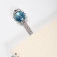 thumbnail image 2 of Dolphin Elegant Silver Lace-Edged Bookmark: Book Lover's Gift, 2 of 5