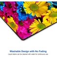thumbnail image 4 of Colorful Flower Mouse pad Computer Mousepad with Personalized Design Office Non-Slip Rubber Mouse mat, 4 of 6