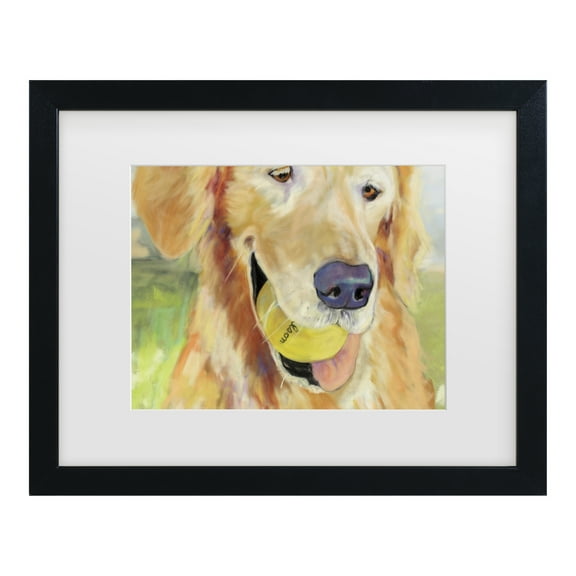 Trademark Fine Art 'Gus' Canvas Art by Pat Saunders-White