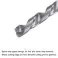 thumbnail image 3 of Uxcell 4mm Solid Carbide Left Hand Spiral Flutes Twist Drill Bit for Stainless Steel, 3 of 5