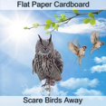 thumbnail image 2 of 2pcs Owl Bird Scarer With Reflective Tape Bird Deterrent Bird Repellent Devices To Scare Birds Pigeons Away For Garden Roofs Patio Windows Balcony Tre, 2 of 5
