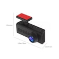 thumbnail image 4 of Heliisoer Hidden Universal Mini Car DVR Car Recorder HD HD720p Wireless Wifi, 4 of 9