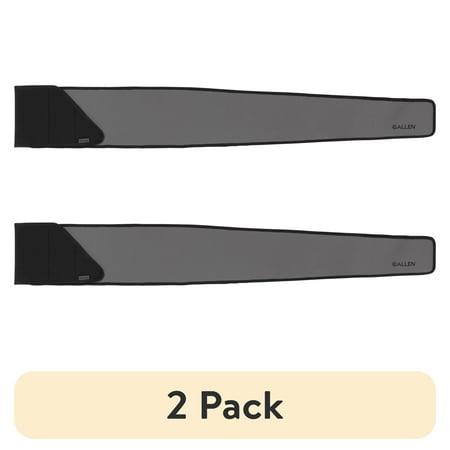 (2 pack) Allen Company 52 in Neoprene Shotgun Slip Soft Case Gray Polyester 70525A