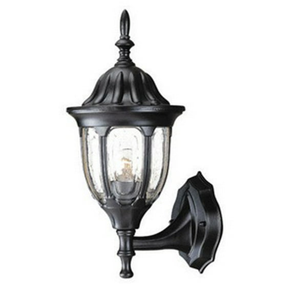 Acclaim Lighting 5060BK 15 in. Suffolk 1-Light Matte Black Wall Light