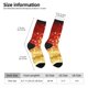 thumbnail image 2 of Balery Red Gold Glitter Calcetas Largas con Estampado para Hombre y Mujer – Suaves y Transpirables, Talla Única (US 5-11), 2 of 6