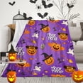 thumbnail image 1 of Titaking Cozy Halloween Blanket Soft & Stylish Throw Blanket - Fall Essential(Style D,150X200), 1 of 5