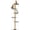 DarkGery, variant on 5-Tier Floor-to-Ceiling Cat Tree, Wall-Mounted Cat Shelves and Scratching Post, Space-Saving Cat Furniture for Easy Climbing, Grey