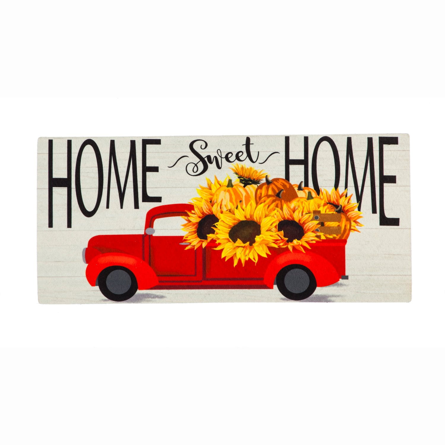 Home & Garden Harvest Chalk Truck Mat Rubber 431701 for sale online 