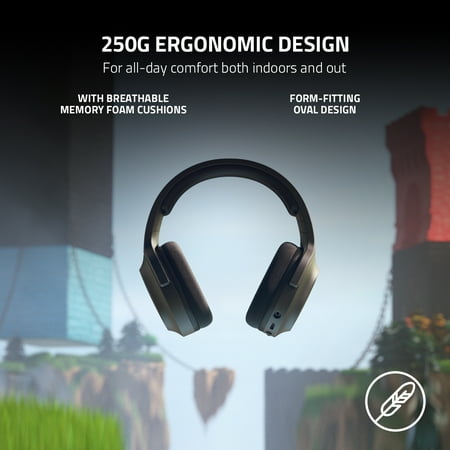 Razer - Barracuda X 2022 Edition Wireless Gaming Headset for PC, PS5, PS4, Switch, and Mobile - Black