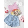 thumbnail image 3 of Retro Style Frenchie Bulldog T-Shirt Toddler -Image by Shutterstock,  3 Toddler, 3 of 4
