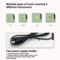 thumbnail image 4 of Red Portable Piano Toy With Sound Effects And Keys, Early Music Education Activity For Kids, Interactive Learning Instrument, 4 of 7