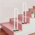 thumbnail image 3 of 17*90cm U-Shaped Stair Handrail 2 Pcs Stair Handrail Carbon Steel Stair Handrail for Indoor Stairs, Porch, 3 of 15