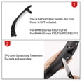 thumbnail image 5 of Black Front Left/right Inner Door Handle compatible-bmw 3 4 Series F30 F80, 5 of 5
