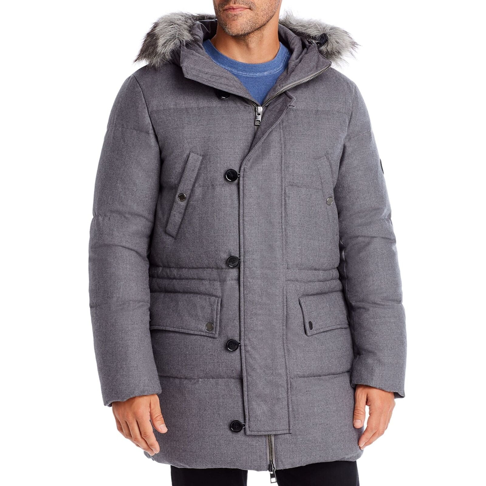 Michael Kors ASH MELANGE Elevated Wool 