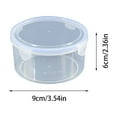 Lids for Containers Stackable Transparent Thickened Refrigerator