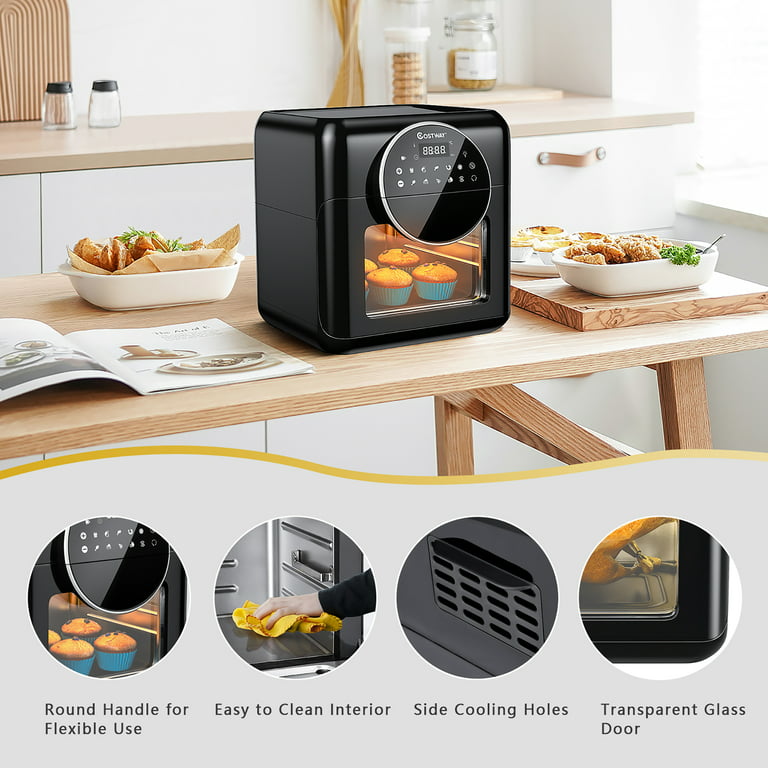 8 Inch Air Fryer Accessories, XL Air Fryer Accessories with Recipe Cookbook  for Air Fryer Oven Microwave Air Fryer Accessories