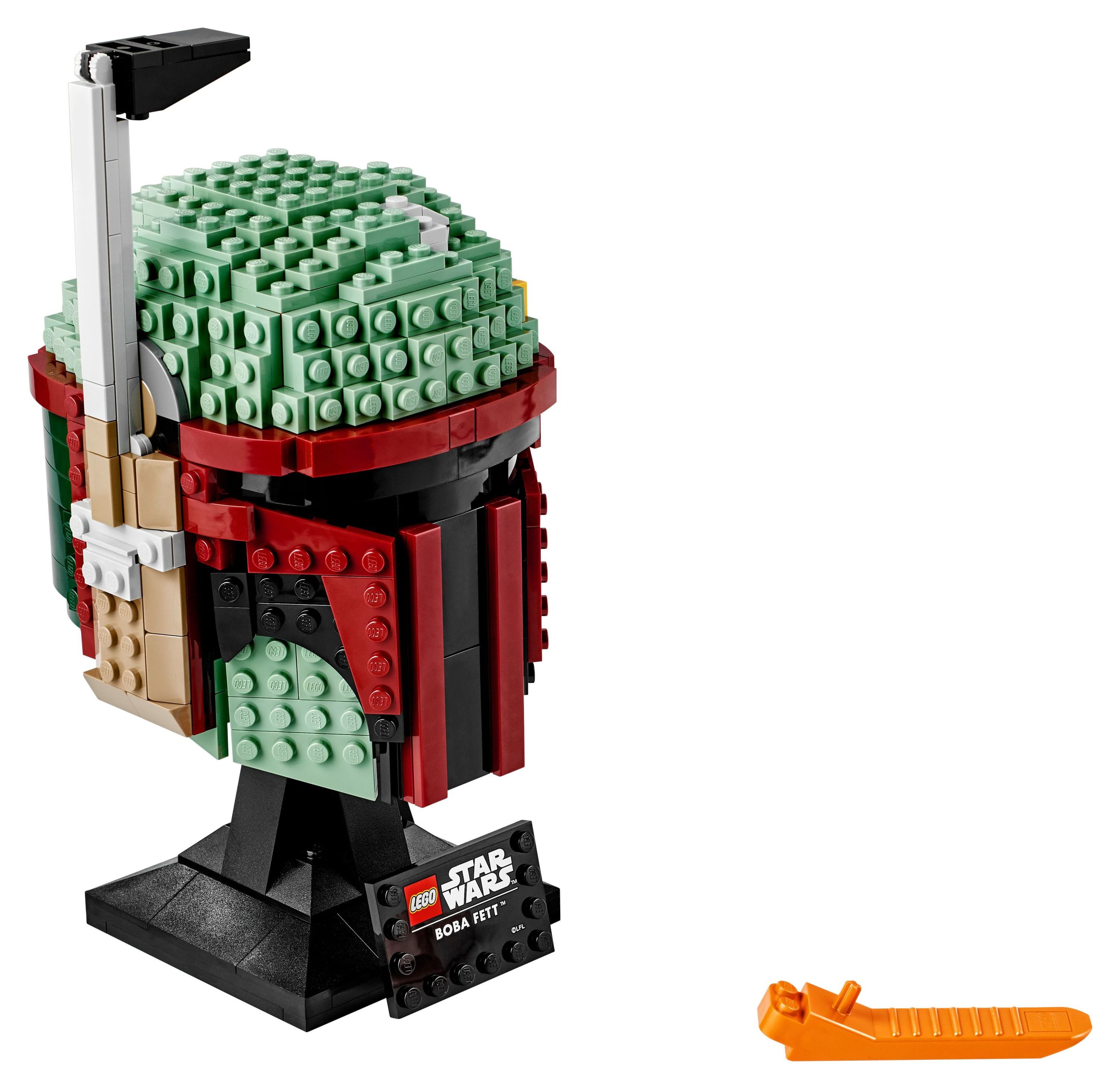 LEGO Star Wars Boba Fett Helmet 75277 Building Kit - image 3 of 6