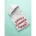thumbnail image 3 of Sweet Summer Sweat Quote Hoodie Men -GoatDeals Designs, Male Small, 3 of 4