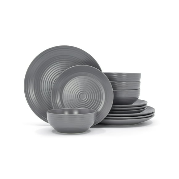 HT Evelyn 12pc DW Set Grey