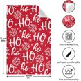 thumbnail image 5 of Christmas Hohoho Kitchen Dish Towels Set of 1 Absorbent Hand Towels, Lint-Free 18"x28" Santa Claus Laugh Dishcloths Fast Drying for Cooking Baking Home Clean, 5 of 7