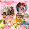thumbnail image 3 of Montessori Busy Board - Ideal Busy Book Toddler Toys & Gifts for Boys & Girls, Toddler Travel Essential for Airplane & Car, Sensory Toys, Great for Baby Gifts for Boys, 3 of 8