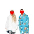 thumbnail image 3 of Fortune Matching Family Wearable Blanket Oversized Hoodies Pullover Christmas Pajama, 3 of 9