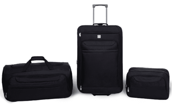 coleman 5 piece luggage set walmart