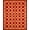 Red, Pattern 9, variant on ODIKA 4' x 6' Machine Washable Non-Slip Area Rug, Middle Eastern Vine High Traffic Rug, Ivory, 244348