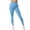 Z-Sky Blue22, variant on JIAYUE Women's Seamless Leggings Ankle Length Tight High Waisted Athletic Elastic Bottoms Solid Color Slim-Leg Quick Drying Breathable Yoga Pants