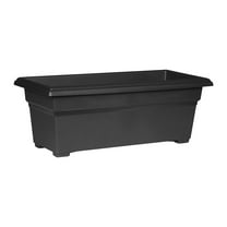 Root & Vessel Countryside Patio Planter, Black, 27"