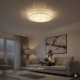 thumbnail image 2 of Plafón LED Adir 10075 Pascana 48W - Lámpara de Techo Decorativa 40cm con 3 Tonos de Luz (Cálida/Neutra/Fría) - Multivoltaje, 2 of 4