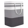 thumbnail image 4 of Cesta para ropa sucia, cesto para ropa sucia, cesto para guardería, plegable, versátil, organizador gris para dormitorio, hogar, sala de, 4 of 9
