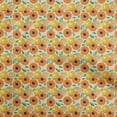 thumbnail image 1 of oneOone Velvet Orange Fabric Fruits Craft Projects Decor Fabric Printed By The Yard 58 Inch Wide, 1 of 3