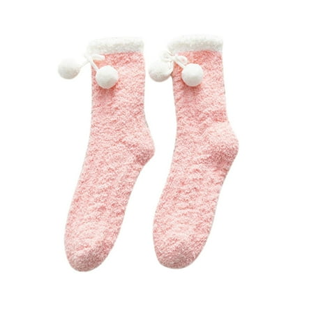 

YSEINBH Women s Winter Warm Fuzzy Socks Slipper Socks Women s Soft Fuzzy Sleeping Socks Fuzzy Slipper Socks
