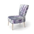 thumbnail image 3 of Designart « Dreaming of Violet Ferns II » Fauteuil d'Appoint Rembourré à Fougères Violettes - Fauteuil Moderne pour Chambre, 3 of 7
