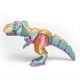 thumbnail image 4 of Dinosaurio Tiranosaurio Musculoso Impreso en 3D, Juguete Infantil, Adorno Multicolor con Articulaciones ., 4 of 6
