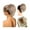 12T613, variant on Synthetic Hair Bun Chignon Updo Elastic Drawstring Short Ponytail Hairpiece Comb Clip in Hair Extensions