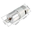 thumbnail image 2 of 12V DC 150 RPM Gear Motor High Torque Reduction Gearbox Centric Output Shaft, 2 of 5
