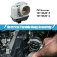 thumbnail image 2 of Electronic Throttle Body Assembly No.16119AE01B/16119AE01C Engine Throttle Body for Nissan Altima, 2 of 7