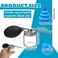 thumbnail image 2 of ACDANC Diatomaceous Earth Food Grade Bulb Duster,Garden Powder Dispenser Sprayer,Home Powder Applicator,Spray Bottle Capacity About 2oz,Puffer Duster for Multi Purpose,Indoor and Outdoor Use, 2 of 4