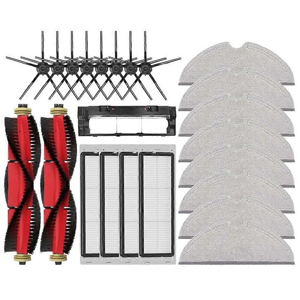 For S5 S50 S51 S55 S6 S60 S6 Pure Vacuum Cleaner Replace HEPA Filter Mop Cloth Side Main Brush Parts B