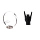 thumbnail image 1 of Portabotellas de vino,Soporte para botellas de vino,soporte para botellas de vino,estante de hierro,Decoración de gabinete de vino tinto de regalo de barra de cocina,Estatua del gesto de la, 1 of 8