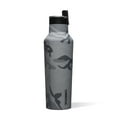 thumbnail image 2 of Corkcicle Camo 20 Oz Sport Canteen Stainless Steel Water Bottle, Camo Grey, 2 of 3