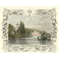 thumbnail image 3 of Tombleson 18x15 Black Modern Framed Museum Art Print Titled - Bisham Abbey, 3 of 5