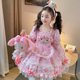 thumbnail image 3 of Vestido de Lolita de dibujos animados Melody Girl de Sanrios 2024, vestido de tutú para cosplay de rol para fiesta de cumpleaños de primavera y otoño, vestido ceremonial para niños, regalo, 3 of 5