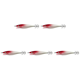 thumbnail image 1 of Anzuelos Luminosos Calamar 10g/10cm Anzuelo Doble para Pesca Nocturna ( ) Rojo Y Blanco, 1 of 4